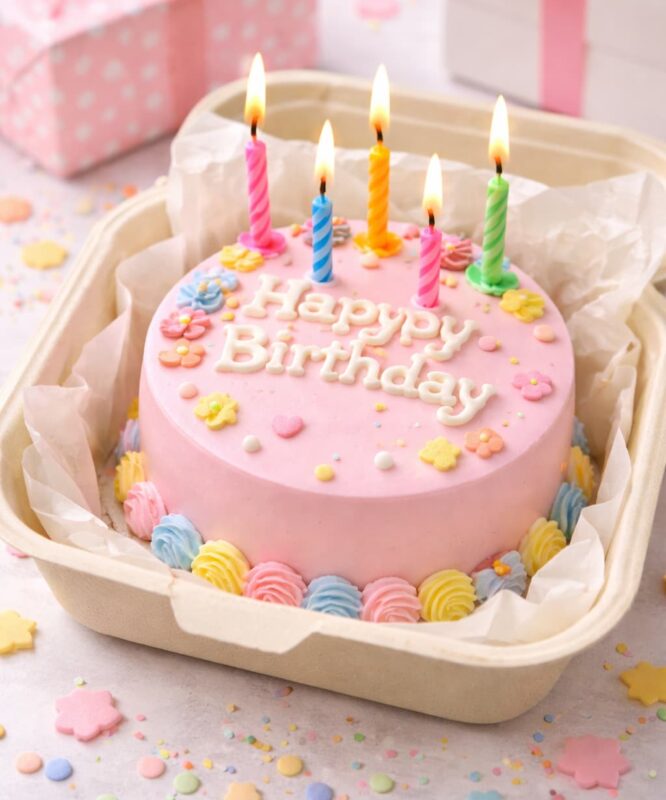 Birthday bento cake delivery in Guwahati