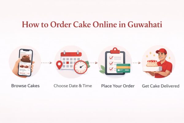 How to order cake online in Guwahati