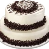 2 Tier Black Forest Cake